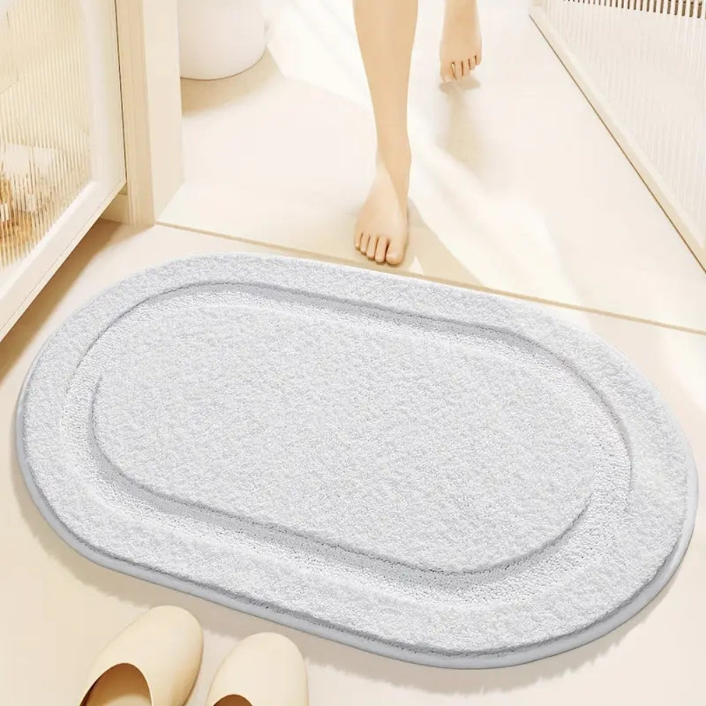 Snug Step Oval Bath Mat — additional view