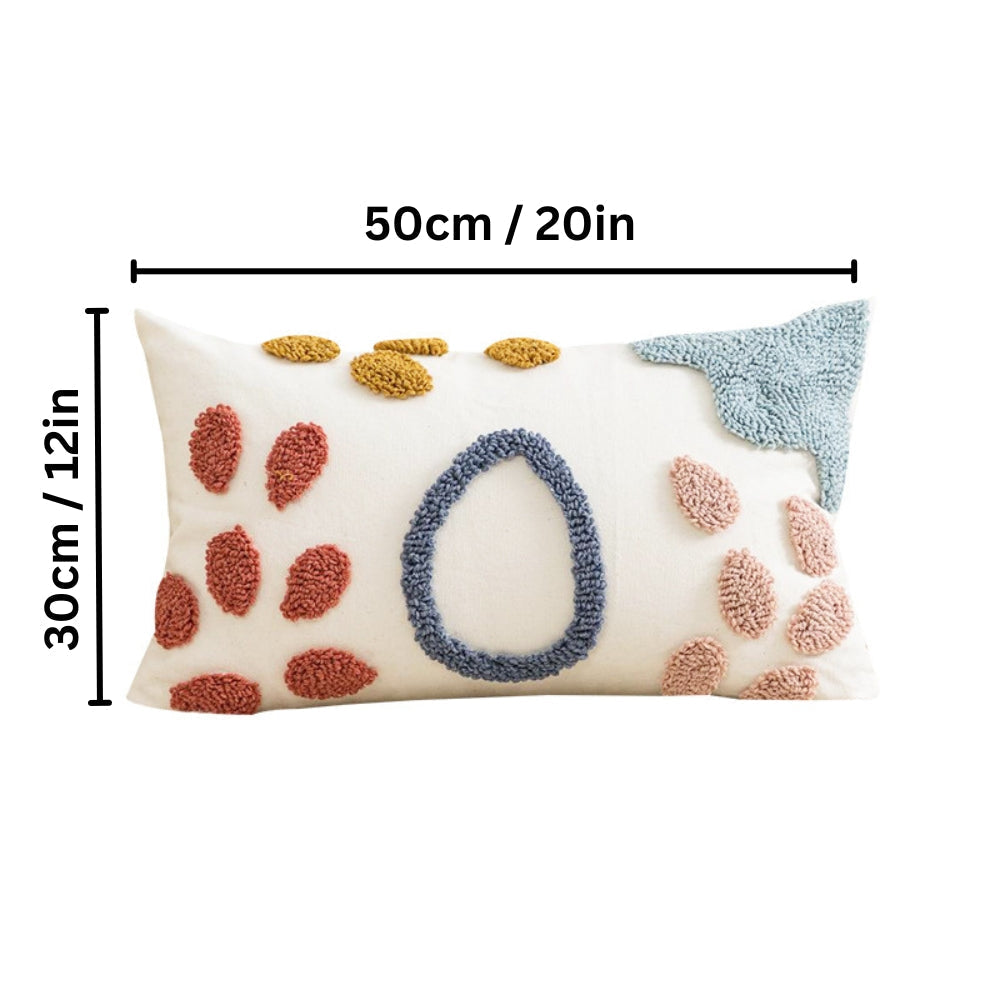 Snugi Colourful Dot Pattern Cushion Cover — alternate angle view