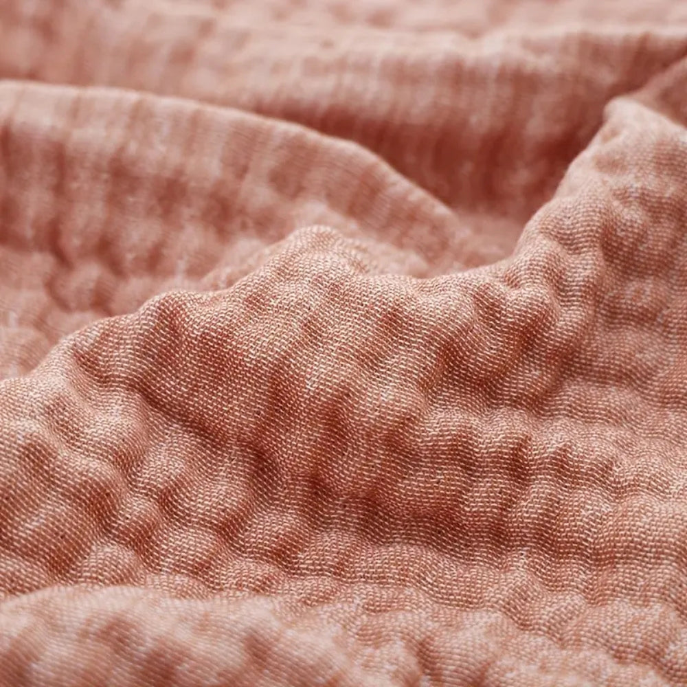 Soft Muslin Breathable Cotton Gauze Blanket — product detail view