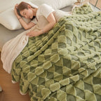Soft Diamond Pattern Comfort Blanket — main product photo