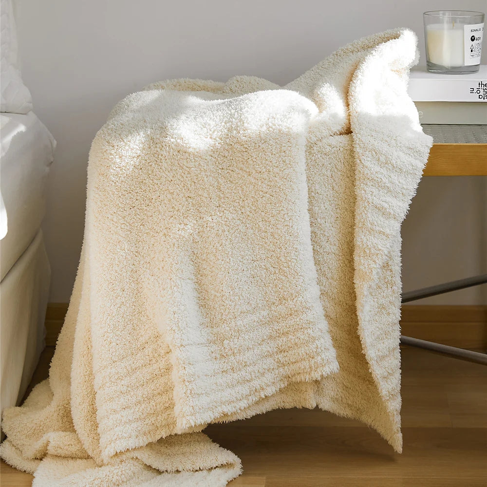 Soft Nest Minimalist Knit Throw Blanket — main product photo