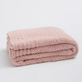 Soft Nest Minimalist Knit Throw Blanket