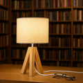 Solara Minimalist Tripod Table Lamp — main product photo