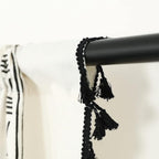 Solstice Loom Artisan Tassel Curtain — lifestyle shot