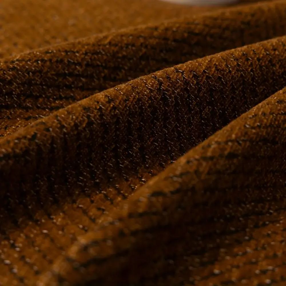 Sora Line Tasseled Sofa Cover — product in use