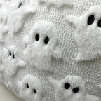 Spooky Ghost Plush Halloween Cushion Cover — additional view