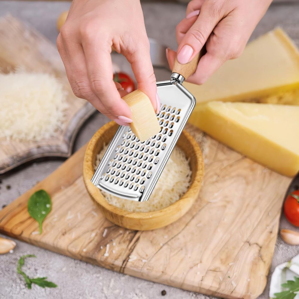 Stainless Steel Handheld Grater — product detail view