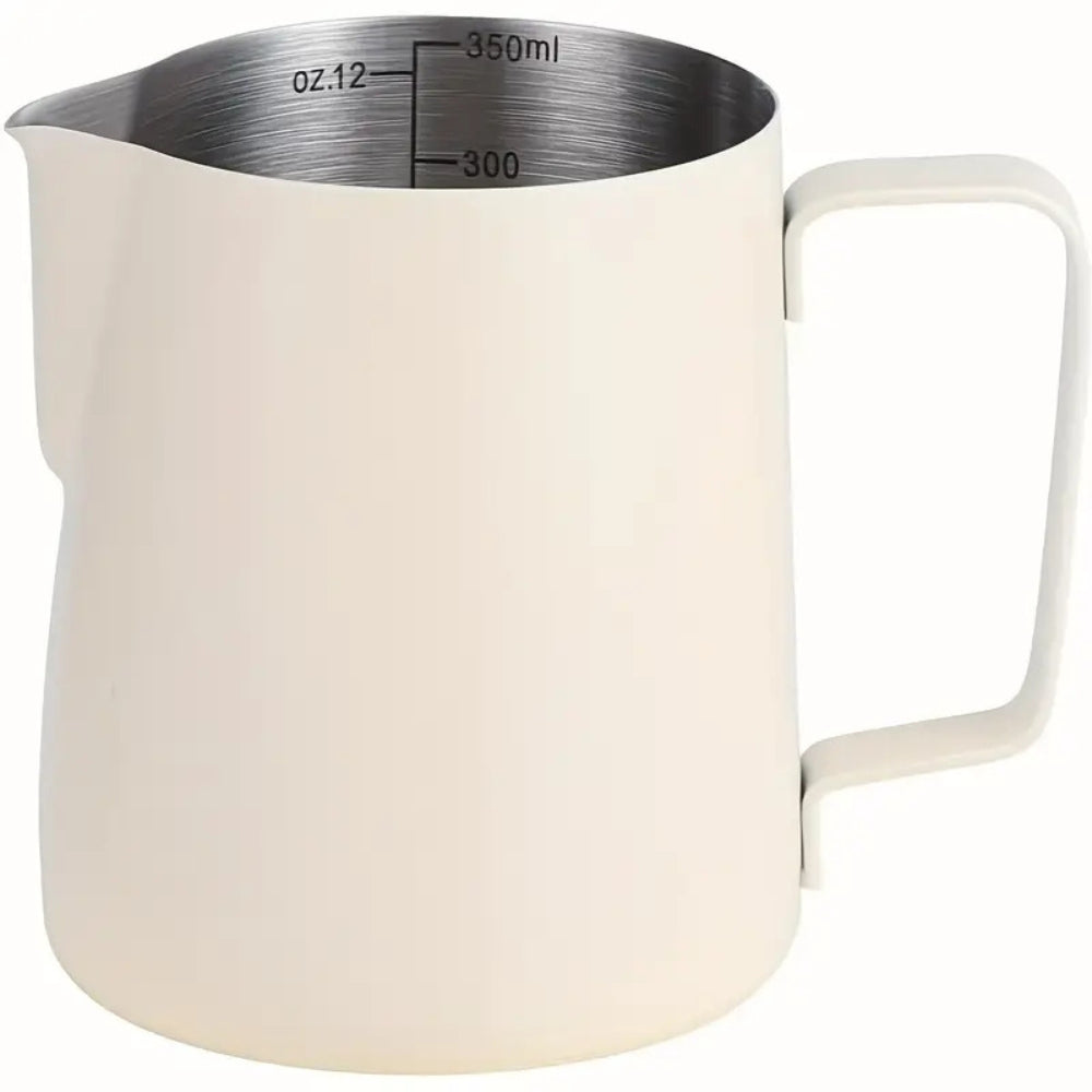 Stainless Steel Milk Frothing Pitcher — product close-up