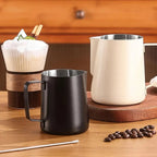 Stainless Steel Milk Frothing Pitcher — main product photo