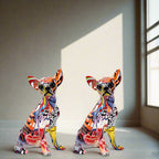 Street Art Chihuahua Sculpture — lifestyle shot