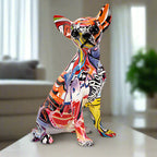 Street Art Chihuahua Sculpture — product detail view