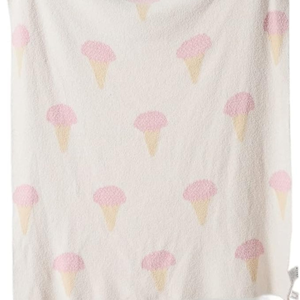 Sucrée Icecream Soft Knit Throw Blanket — additional view