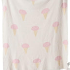 Sucrée Icecream Soft Knit Throw Blanket — additional view