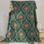 Sunfern Vintage Reversible Cotton Blanket — size and scale reference