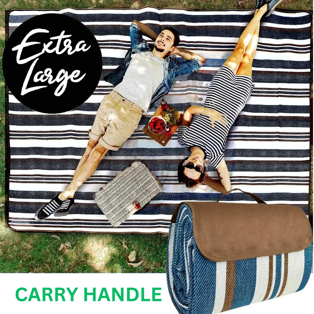 Dual-Layer Handy Picnic Mat — alternate angle view