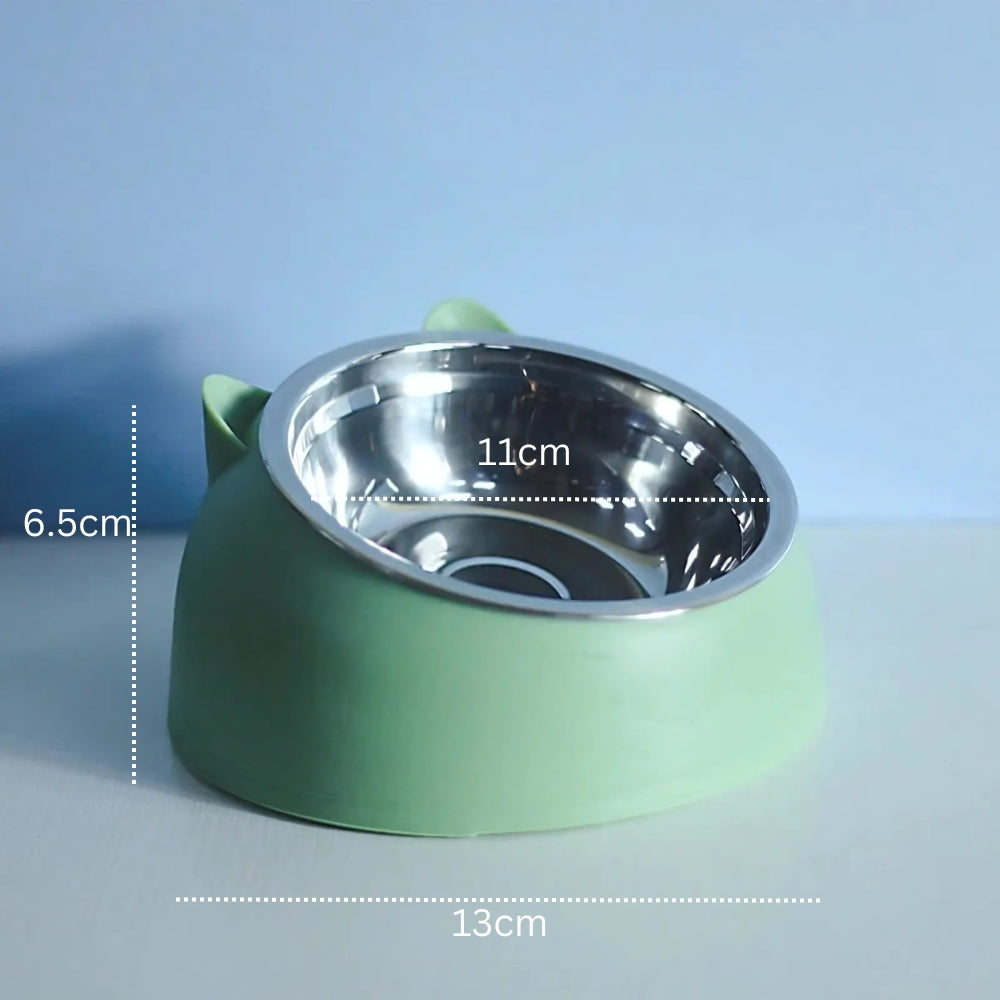 PurrfectAngle Pet Feeding Bowl — product detail view