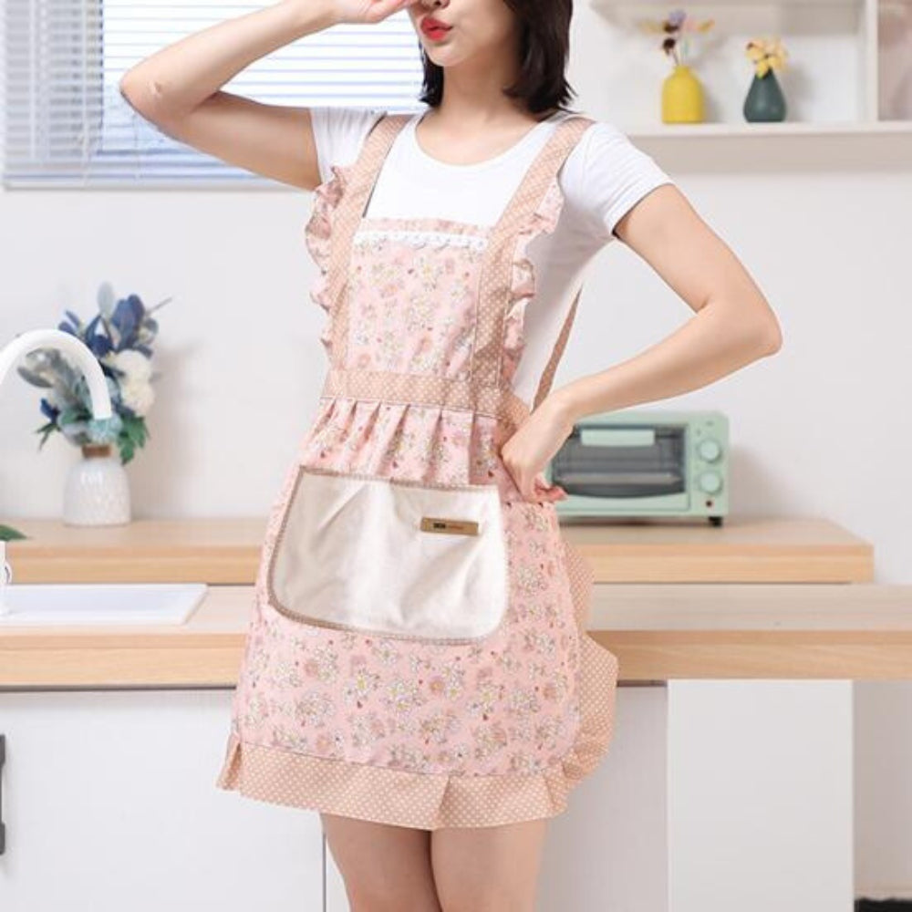 Sweet Flora Kitchen Apron — additional view