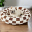 Brown Checkered
