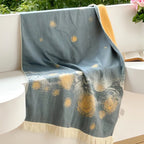 Midnight Swirls Cotton Towel — main product photo