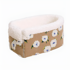 Fluff Floral Car Pet Booster Seat — alternate angle view