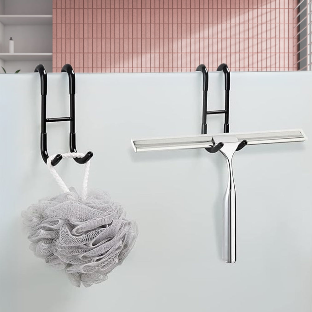 S-Shaped Drill-Free Bathroom Hanging Hook — product detail view
