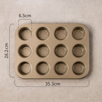 Sweet Bake Cupcake & Muffin Tray Pan — alternate angle view