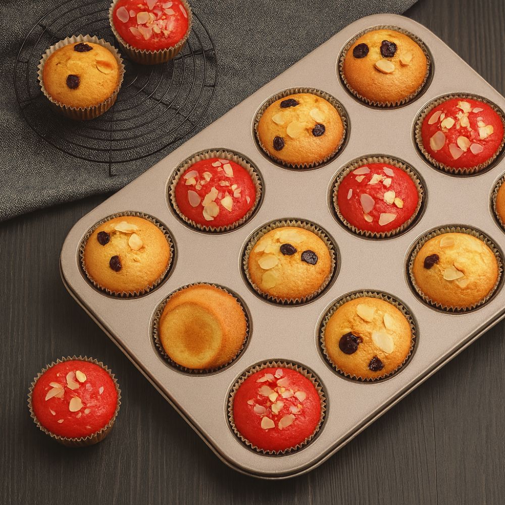 Sweet Bake Cupcake & Muffin Tray Pan — product close-up