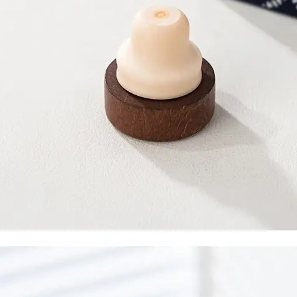 Talavera Ceramic Wooden Lid Oil Dispenser Bottle — alternate angle view