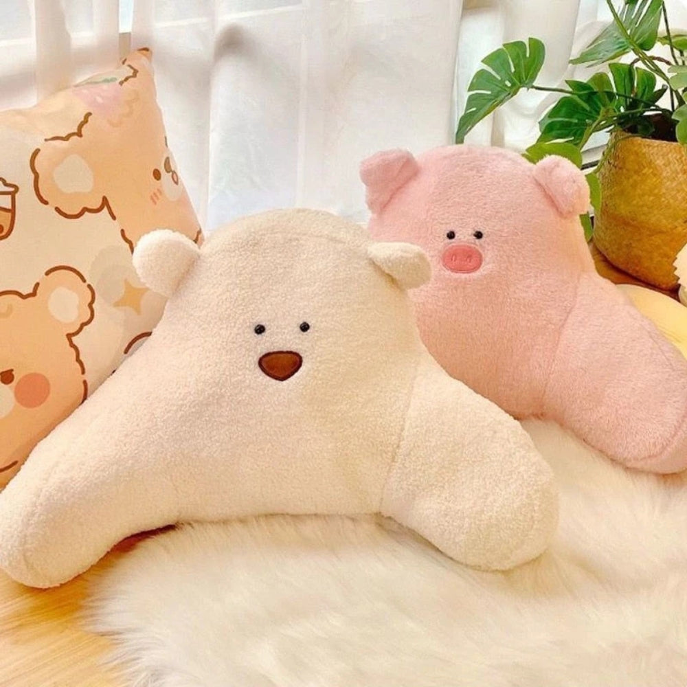Teddy Shape Waist Backrest Cushion — main product photo