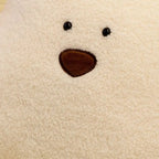 Teddy Shape Waist Backrest Cushion — size and scale reference