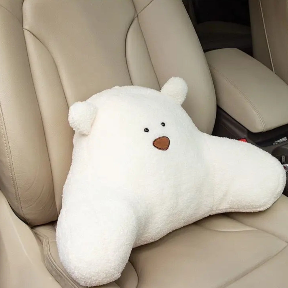 Teddy Shape Waist Backrest Cushion — additional view