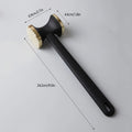 Tender Pro Meat Tenderiser Hammer — size and scale reference