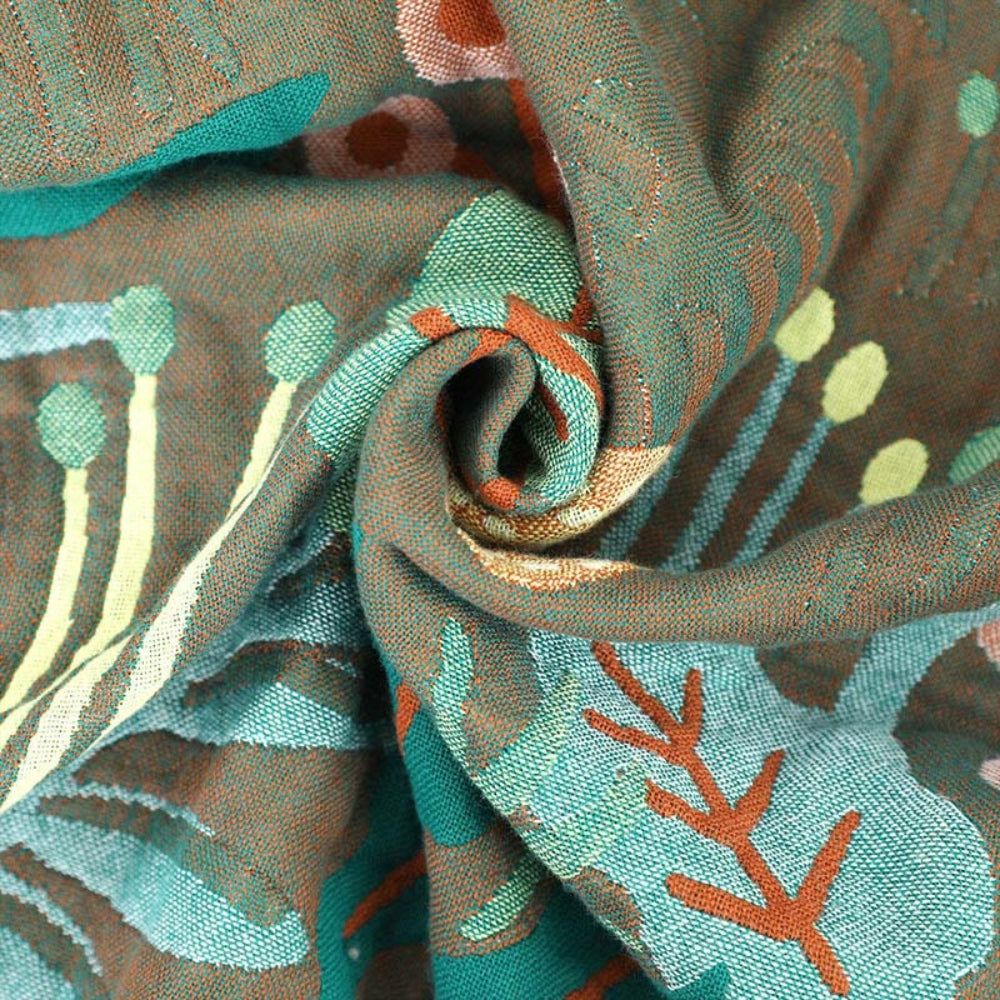 Tiger's Lair Reversible Blanket — lifestyle shot