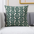 Timeless Maze Pattern Cushion Cover — product feature detail
