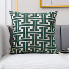 Timeless Maze Pattern Cushion Cover — product feature detail