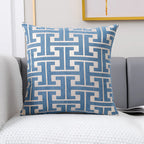 Timeless Maze Pattern Cushion Cover — material texture close-up