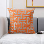 Timeless Maze Pattern Cushion Cover — alternate angle view