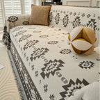 Tribal Harmony Reversible Sofa Cover — alternate angle view