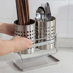 Trivent Stainless Kitchen Cutlery Organiser — product feature detail
