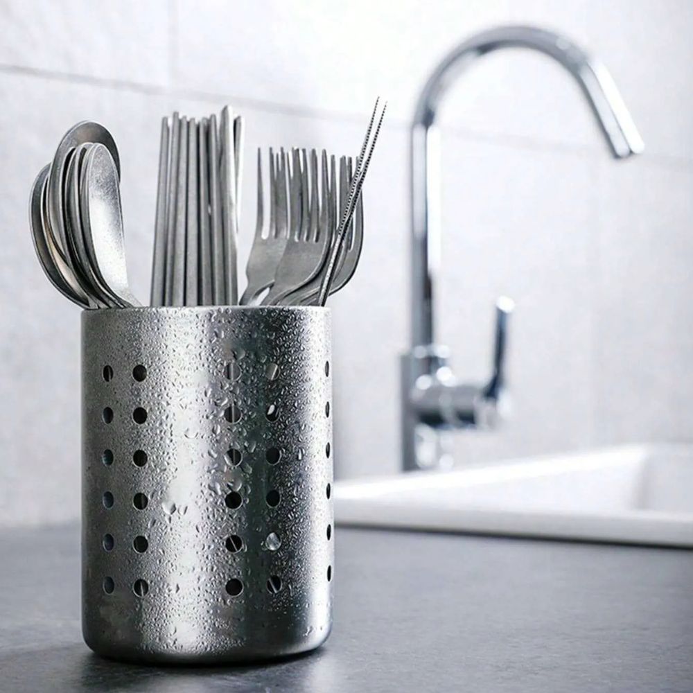 Trivent Stainless Kitchen Cutlery Organiser — main product photo
