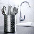 Trivent Stainless Kitchen Cutlery Organiser — main product photo