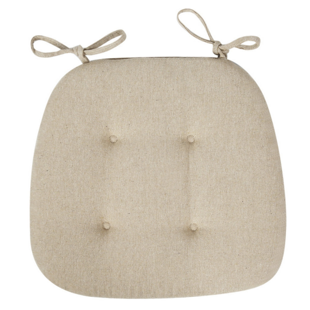 Velarre Zen Luxe Tufted Chair Cushion — product feature detail