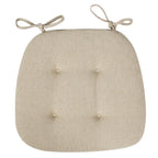Velarre Zen Luxe Tufted Chair Cushion — product feature detail