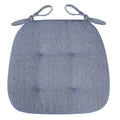 Velarre Zen Luxe Tufted Chair Cushion — size and scale reference