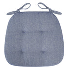 Velarre Zen Luxe Tufted Chair Cushion — size and scale reference