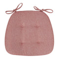 Velarre Zen Luxe Tufted Chair Cushion — material texture close-up