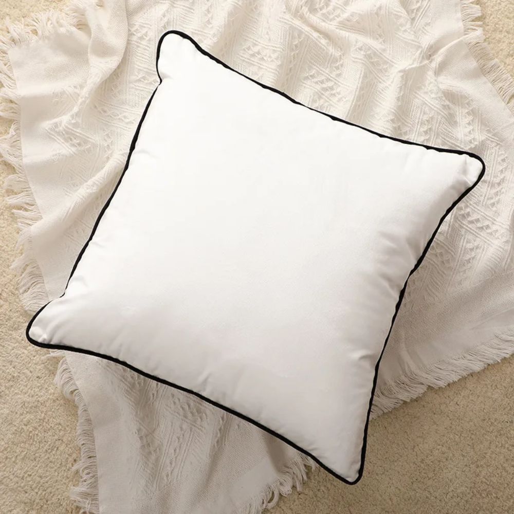 Velora Velvet Cushion Cover — size and scale reference