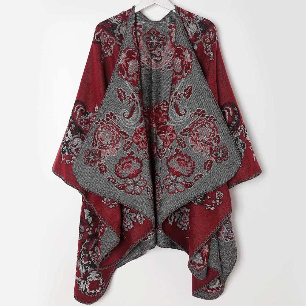 Velouria Vintage Acrylic Poncho — main product photo