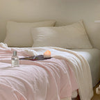 Solène Floral Embossed Sherpa Blanket — product close-up