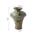 Venus Sculpted Ceramic Flower Vase — alternate angle view
